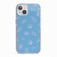 Beach Shell iPhone 13 TPU Impact Case with Pink Edges