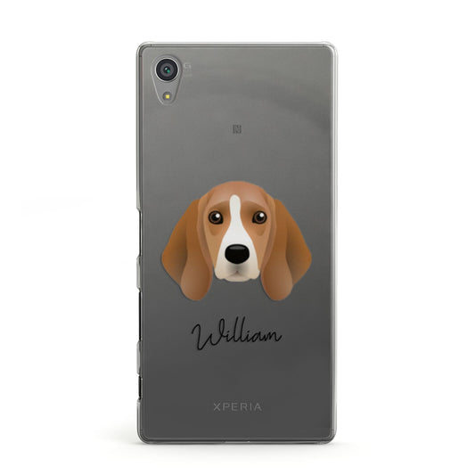 Beagle Personalised Sony Xperia Case