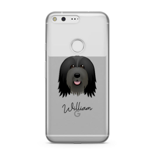 Bearded Collie Personalised Google Pixel Case