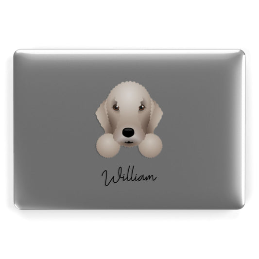 Bedlington Terrier Personalised Apple MacBook Case