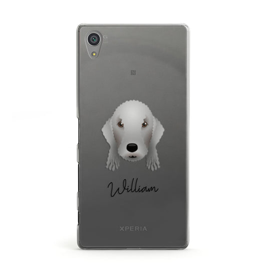 Bedlington Terrier Personalised Sony Xperia Case