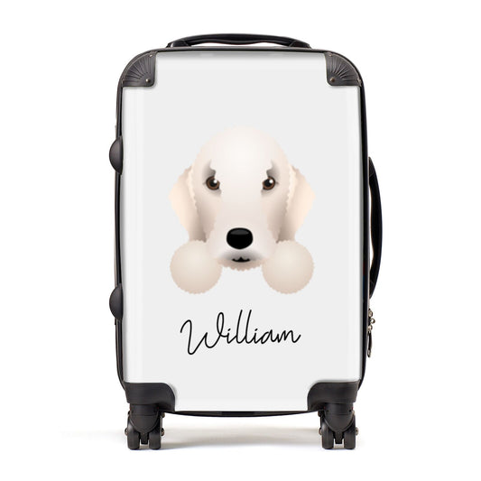 Bedlington Terrier Personalised Suitcase