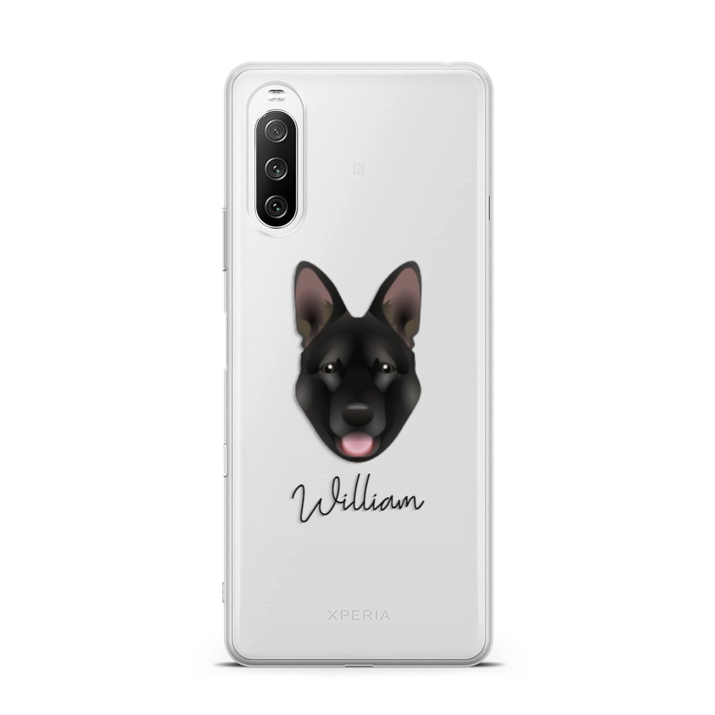 Belgian Malinois Personalised Sony Xperia 10 III Case