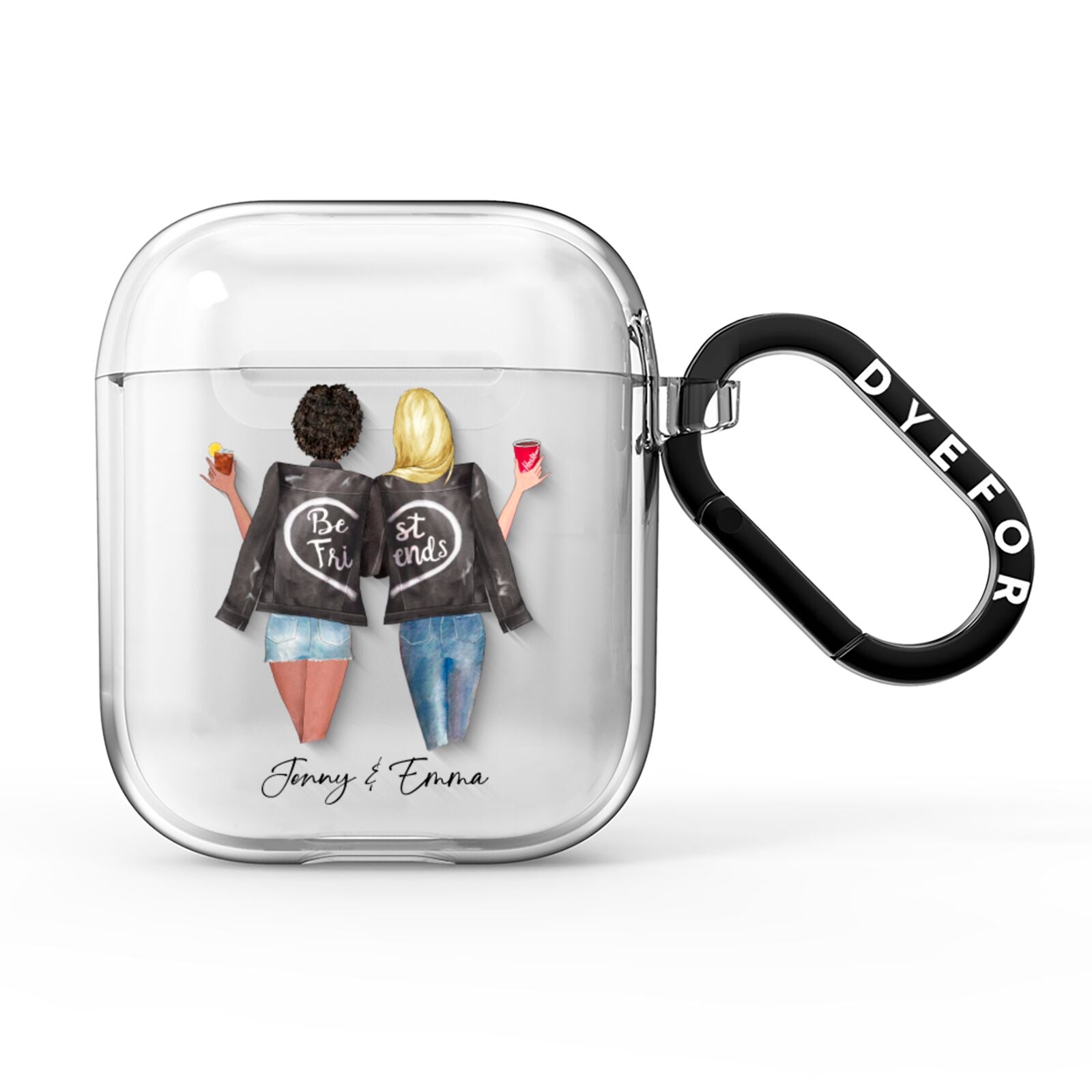 Best Friends AirPods Case – Dyefor