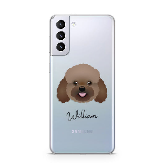 Bich poo Personalised Samsung S21 Plus Phone Case