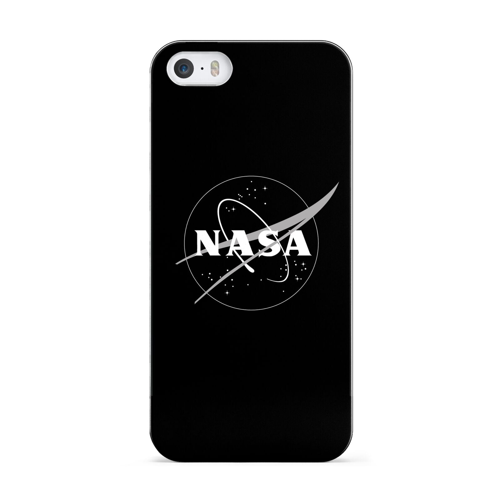 Black NASA Meatball Apple iPhone 5 Case