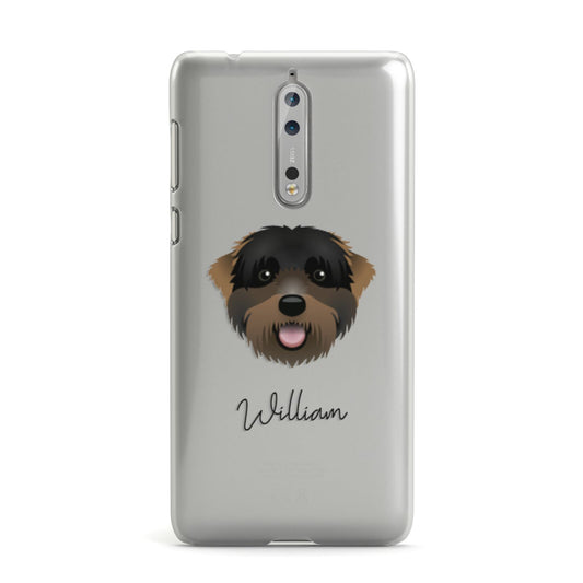Black Russian Terrier Personalised Nokia Case