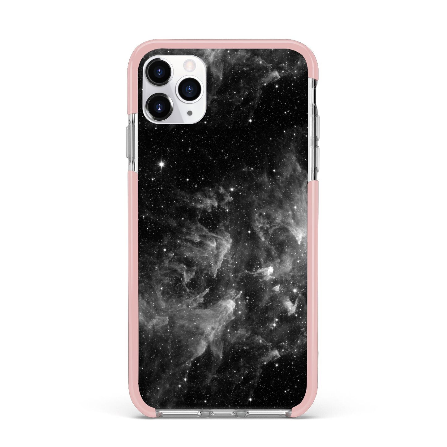 Black Space iPhone 11 Pro Max Impact Pink Edge Case