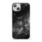 Black Space iPhone 13 Clear Bumper Case