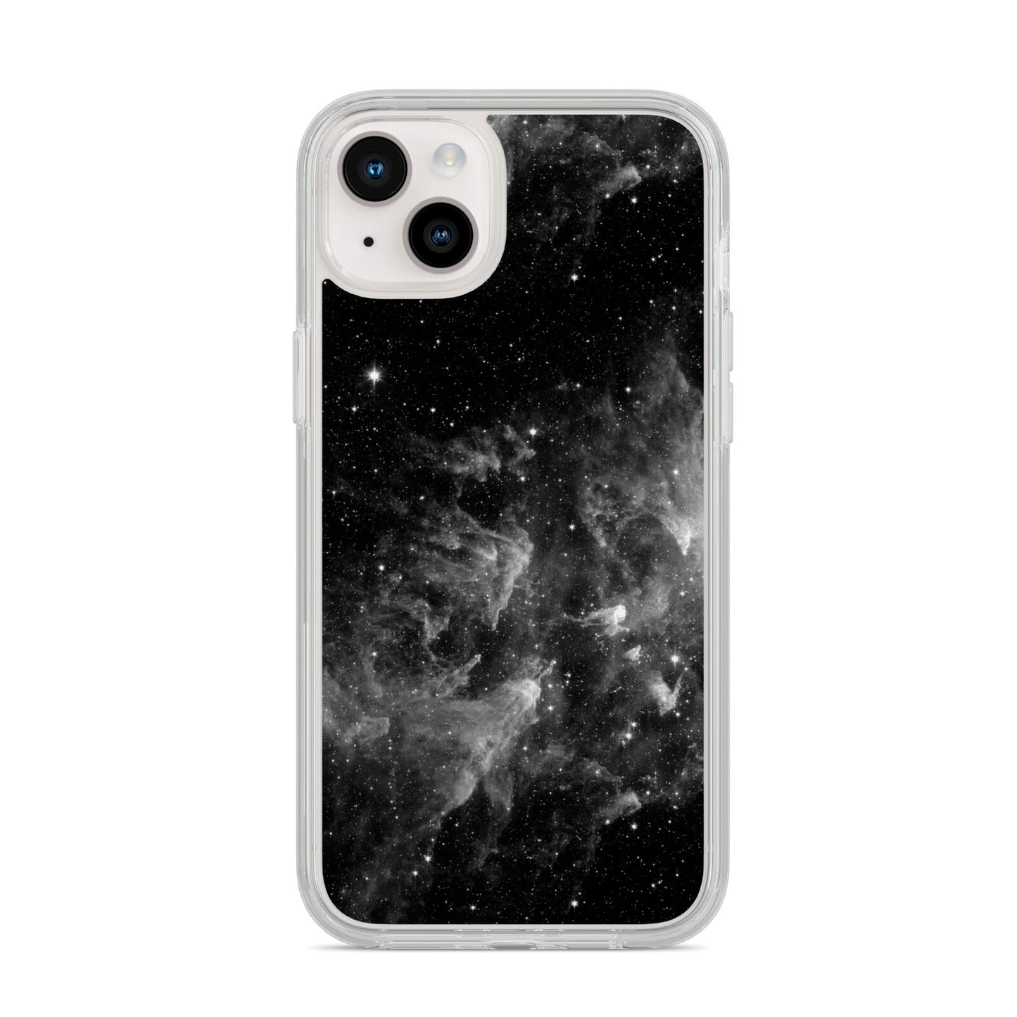 Black Space iPhone 14 Plus Clear Tough Case Starlight