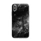 Black Space iPhone X Bumper Case on Silver iPhone Alternative Image 1