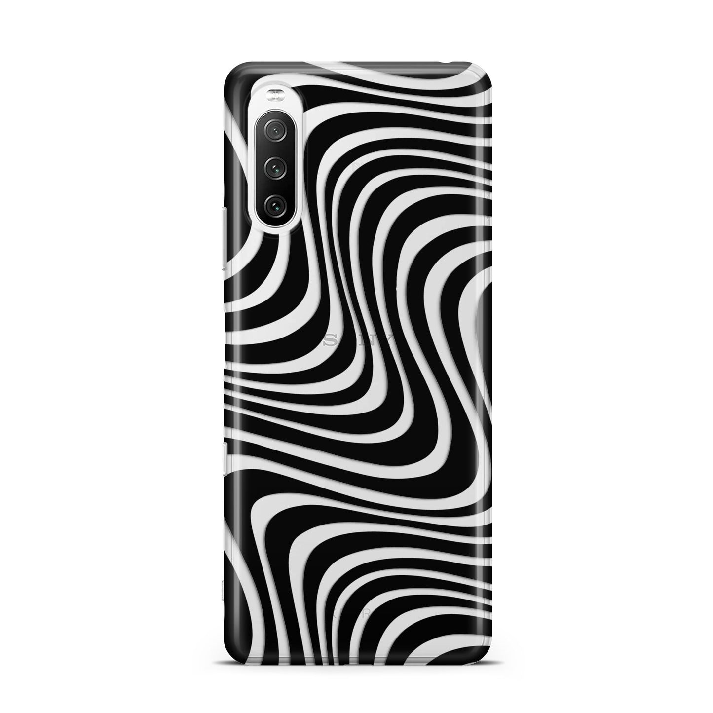 Black Wave Sony Xperia 10 III Case