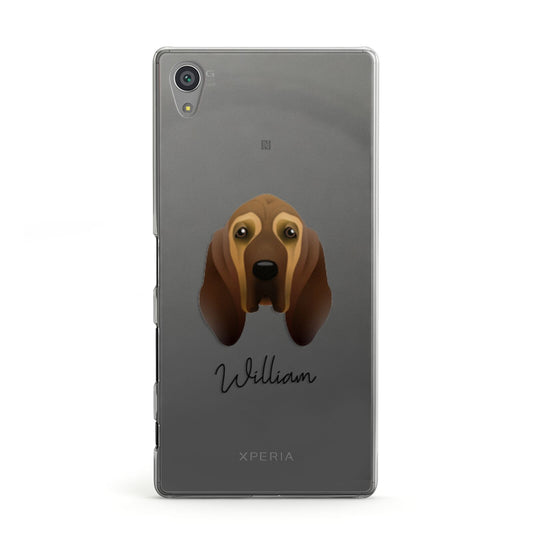 Bloodhound Personalised Sony Xperia Case