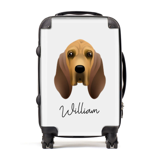 Bloodhound Personalised Suitcase
