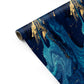 Blue Lagoon Marble Personalised Gift Wrap