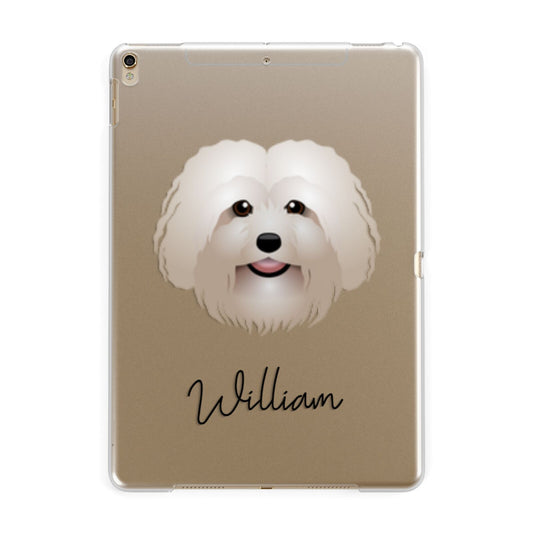 Bolognese Personalised Apple iPad Gold Case
