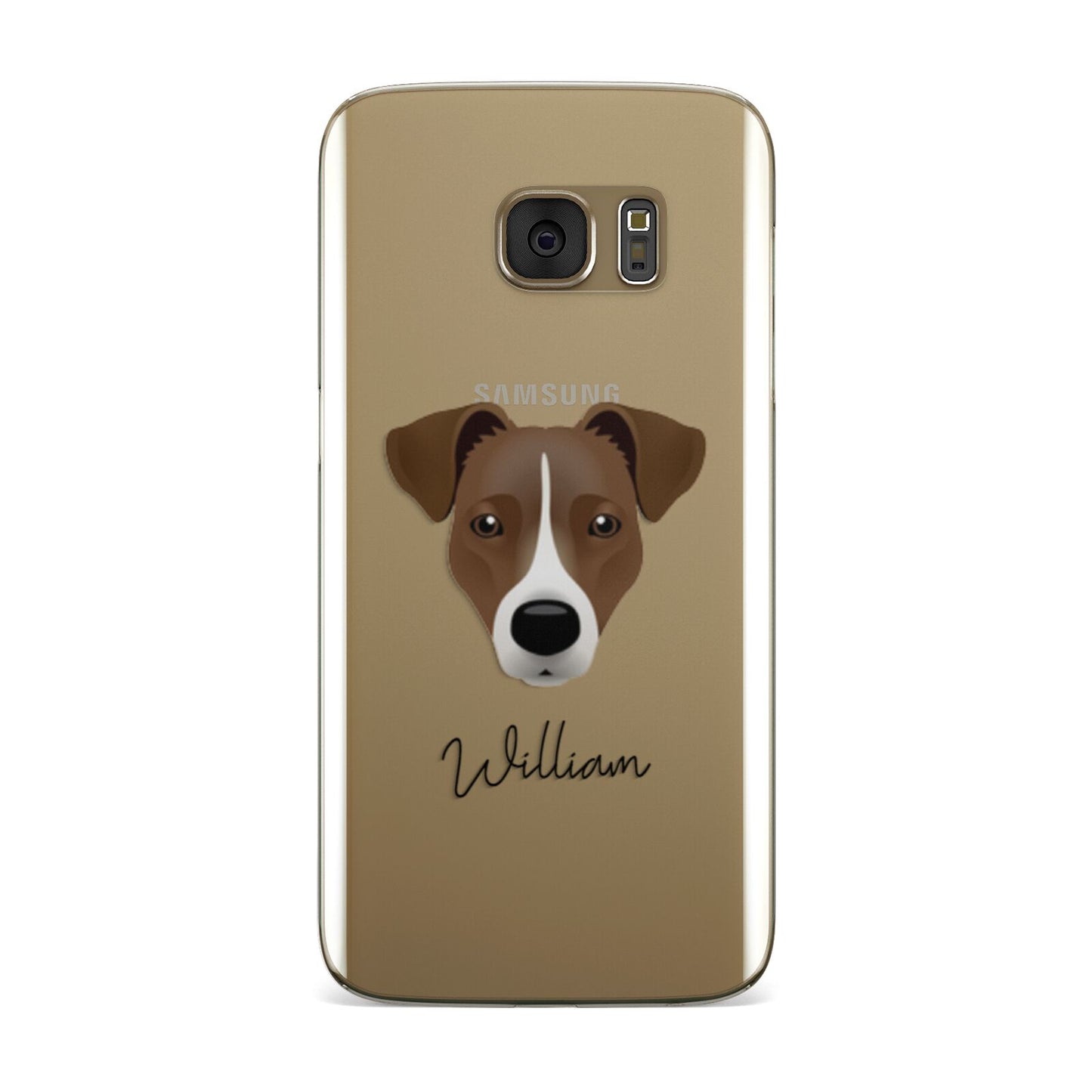 Border Jack Personalised Samsung Galaxy Case