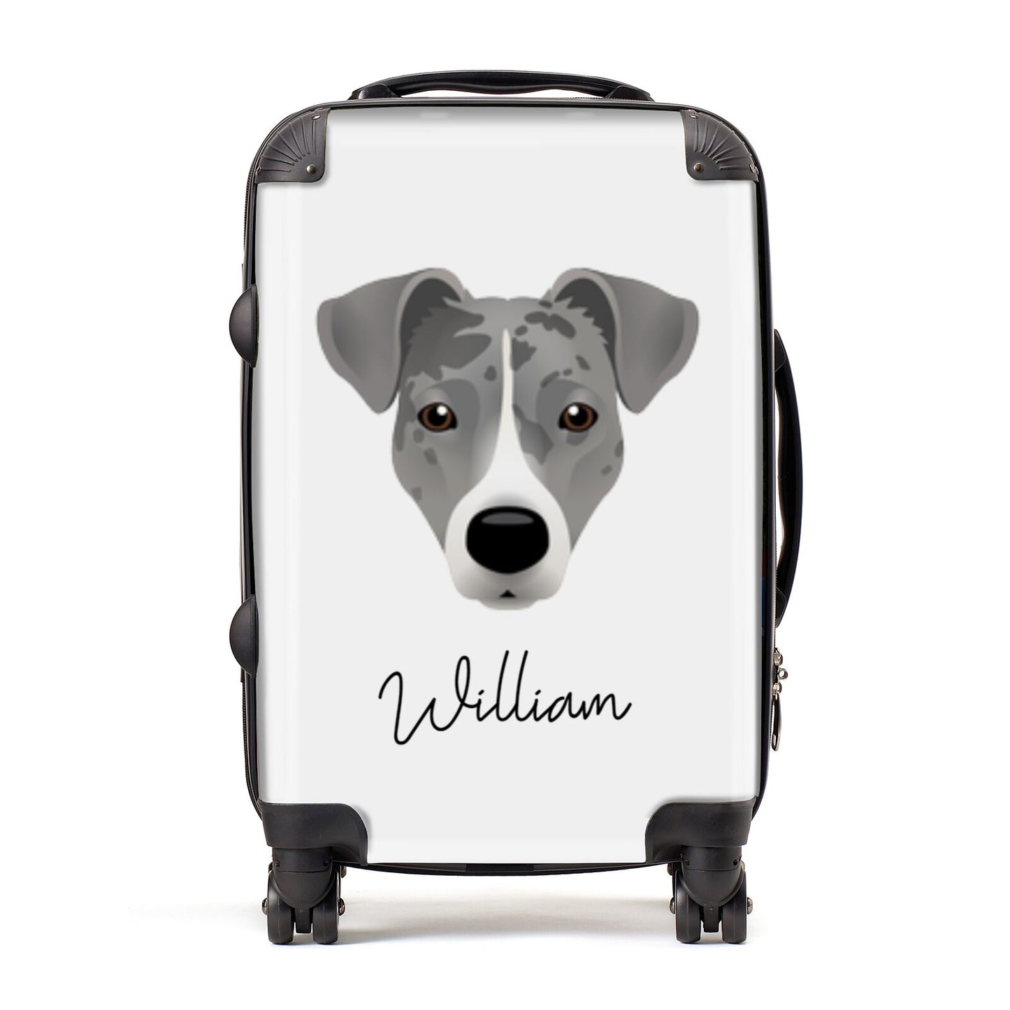 Border Jack Personalised Suitcase