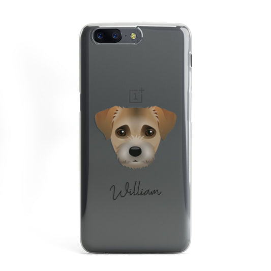 Border Terrier Personalised OnePlus Case