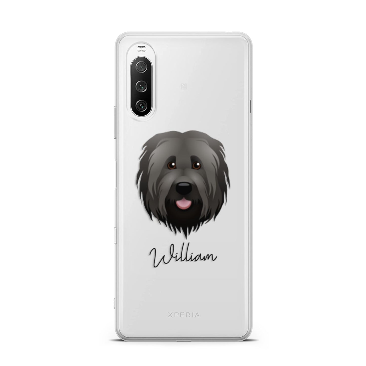 Briard Personalised Sony Xperia 10 III Case