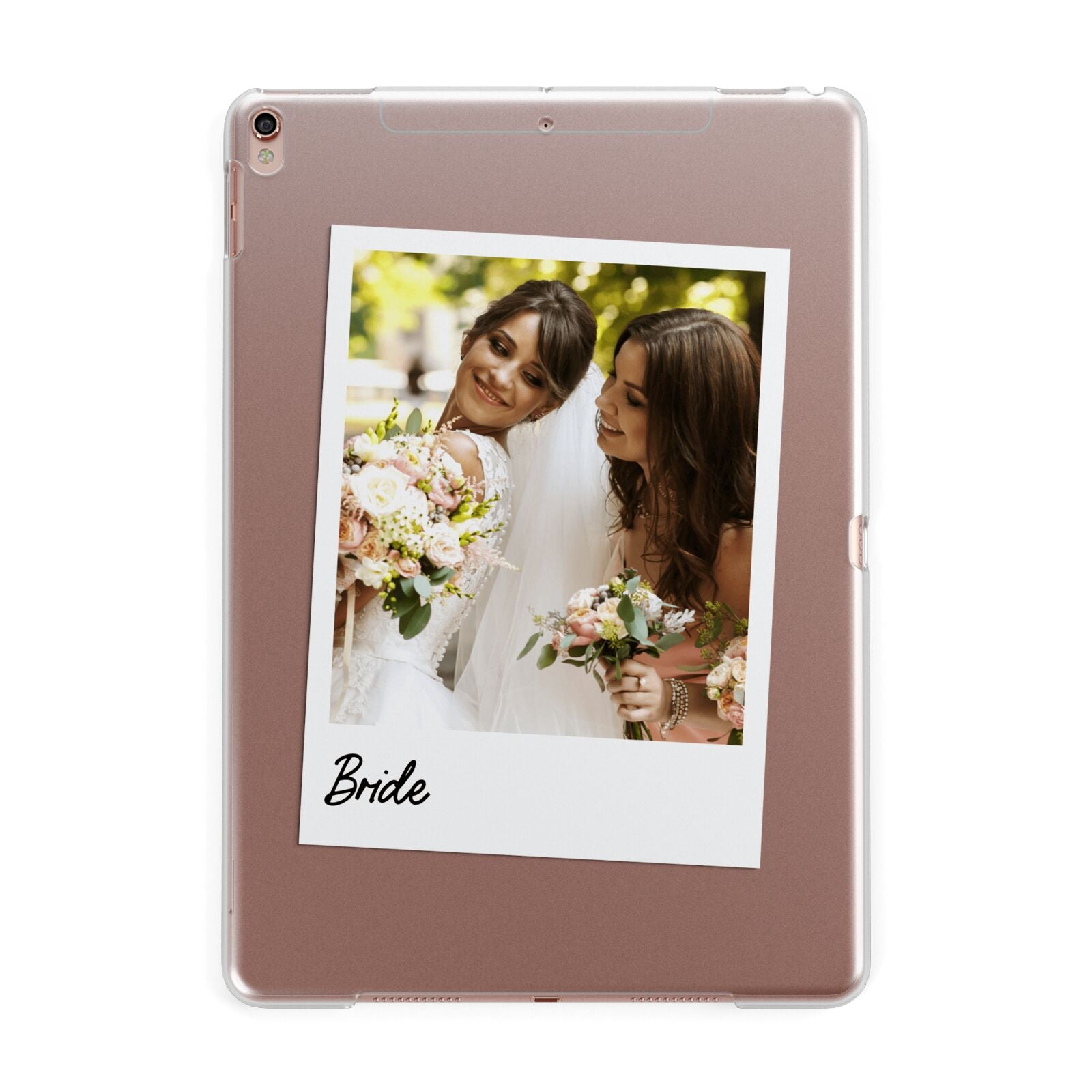 Bridal Photo Apple iPad Rose Gold Case