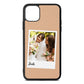 Bridal Photo Nude Pebble Leather iPhone 11 Pro Max Case