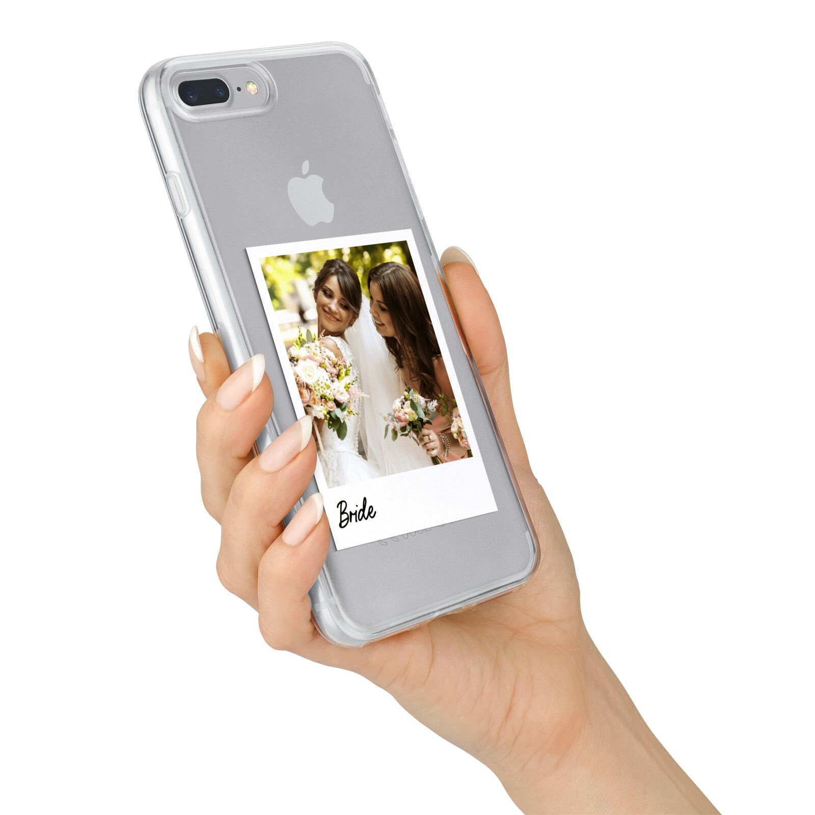 Bridal Photo iPhone 7 Plus Bumper Case on Silver iPhone Alternative Image