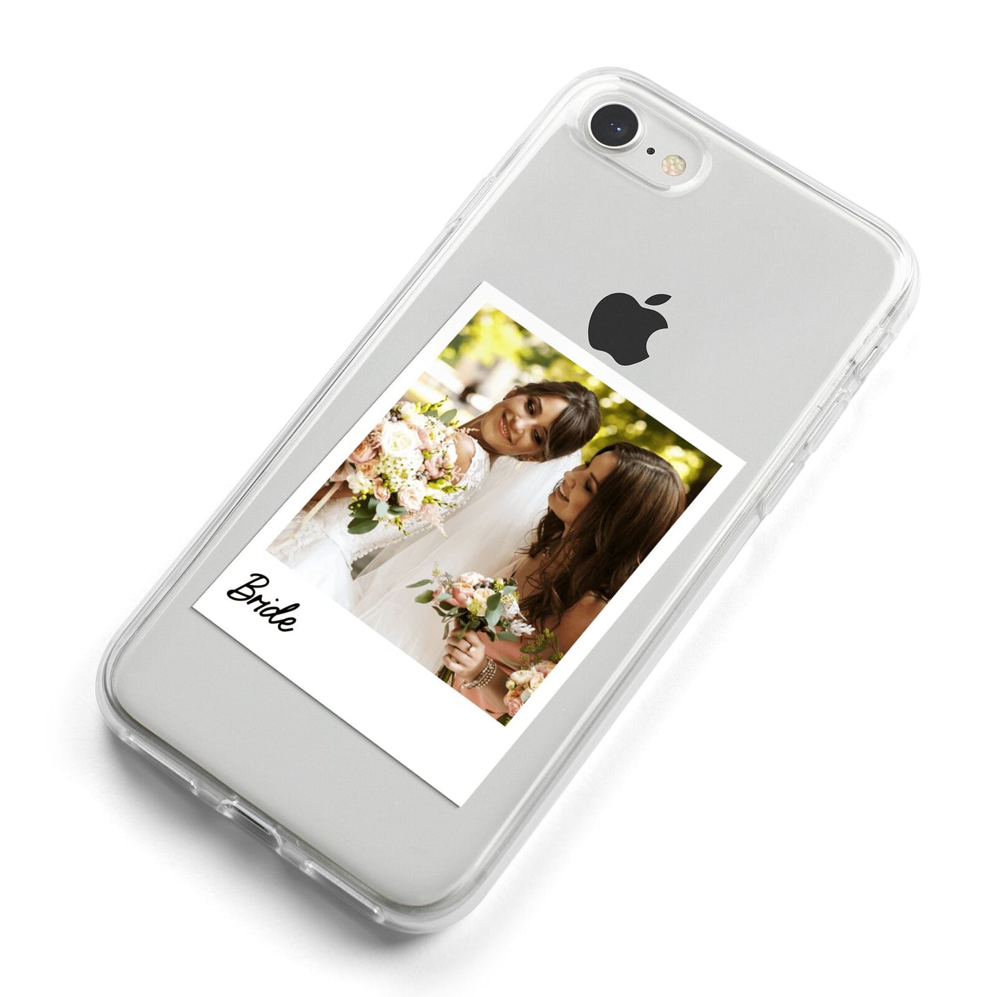 Bridal Photo iPhone 8 Bumper Case on Silver iPhone Alternative Image