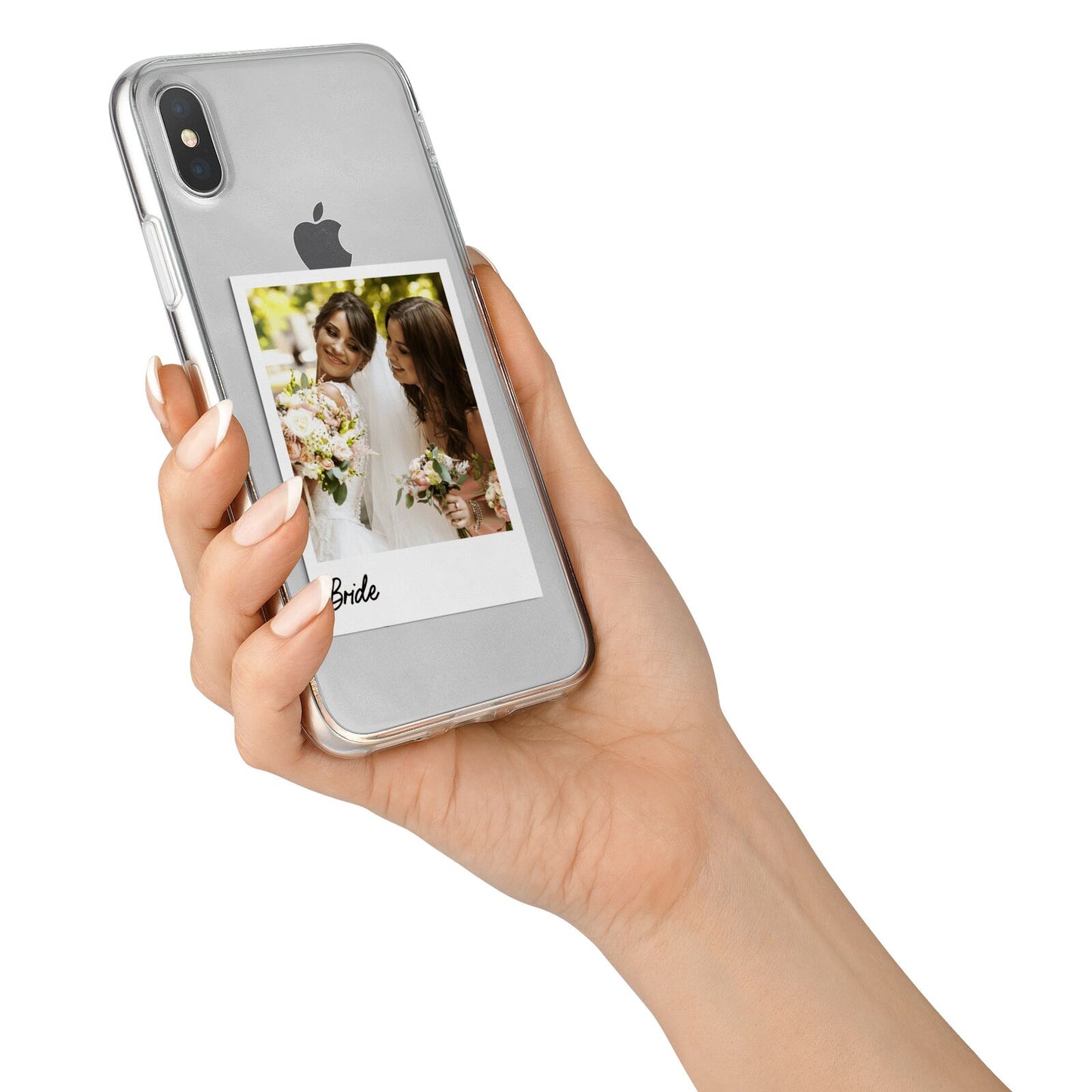 Bridal Photo iPhone X Bumper Case on Silver iPhone Alternative Image 2