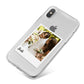 Bridal Photo iPhone X Bumper Case on Silver iPhone