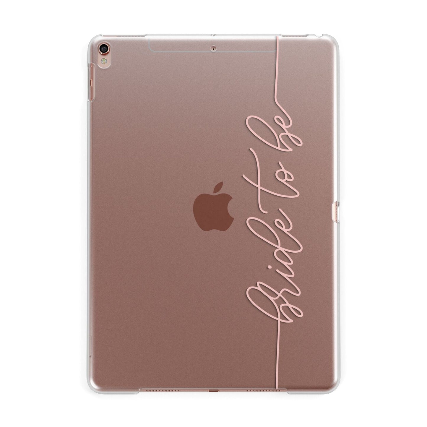 Bride To Be Apple iPad Rose Gold Case