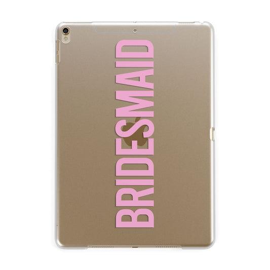 Bridesmaid Apple iPad Gold Case