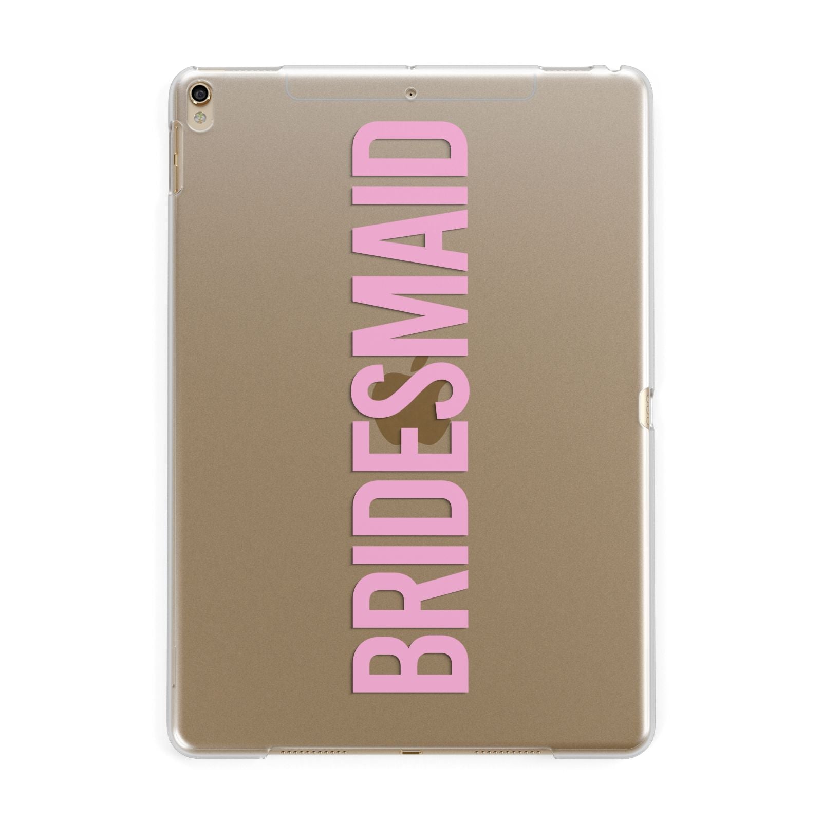 Bridesmaid Apple iPad Gold Case