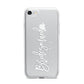Bridesmaid Personalised iPhone 7 Bumper Case on Silver iPhone