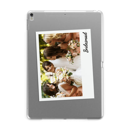 Bridesmaid Photo Apple iPad Silver Case