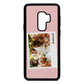Bridesmaid Photo Pink Pebble Leather Samsung S9 Plus Case