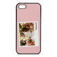 Bridesmaid Photo Pink Pebble Leather iPhone 5 Case