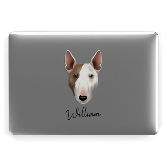 Bull Terrier Personalised Apple MacBook Case