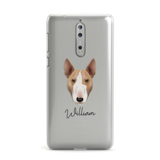 Bull Terrier Personalised Nokia Case