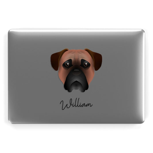 Bullmastiff Personalised Apple MacBook Case