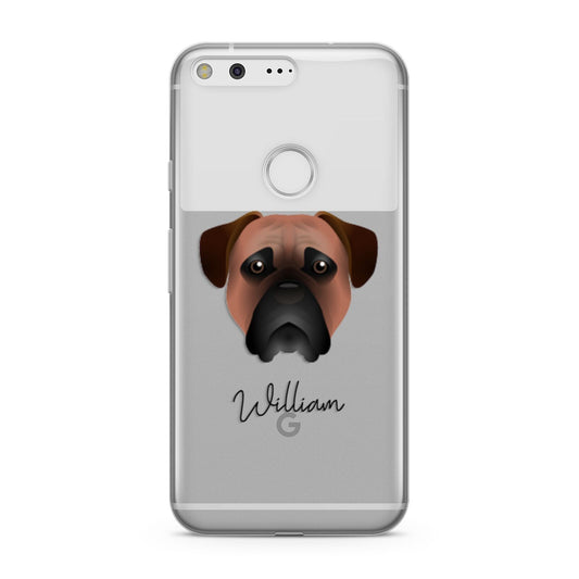 Bullmastiff Personalised Google Pixel Case