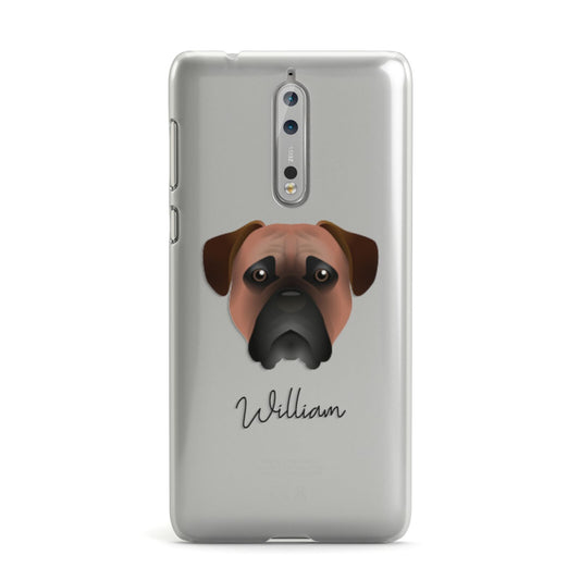 Bullmastiff Personalised Nokia Case