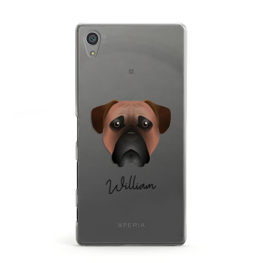 Bullmastiff Personalised Sony Xperia Case