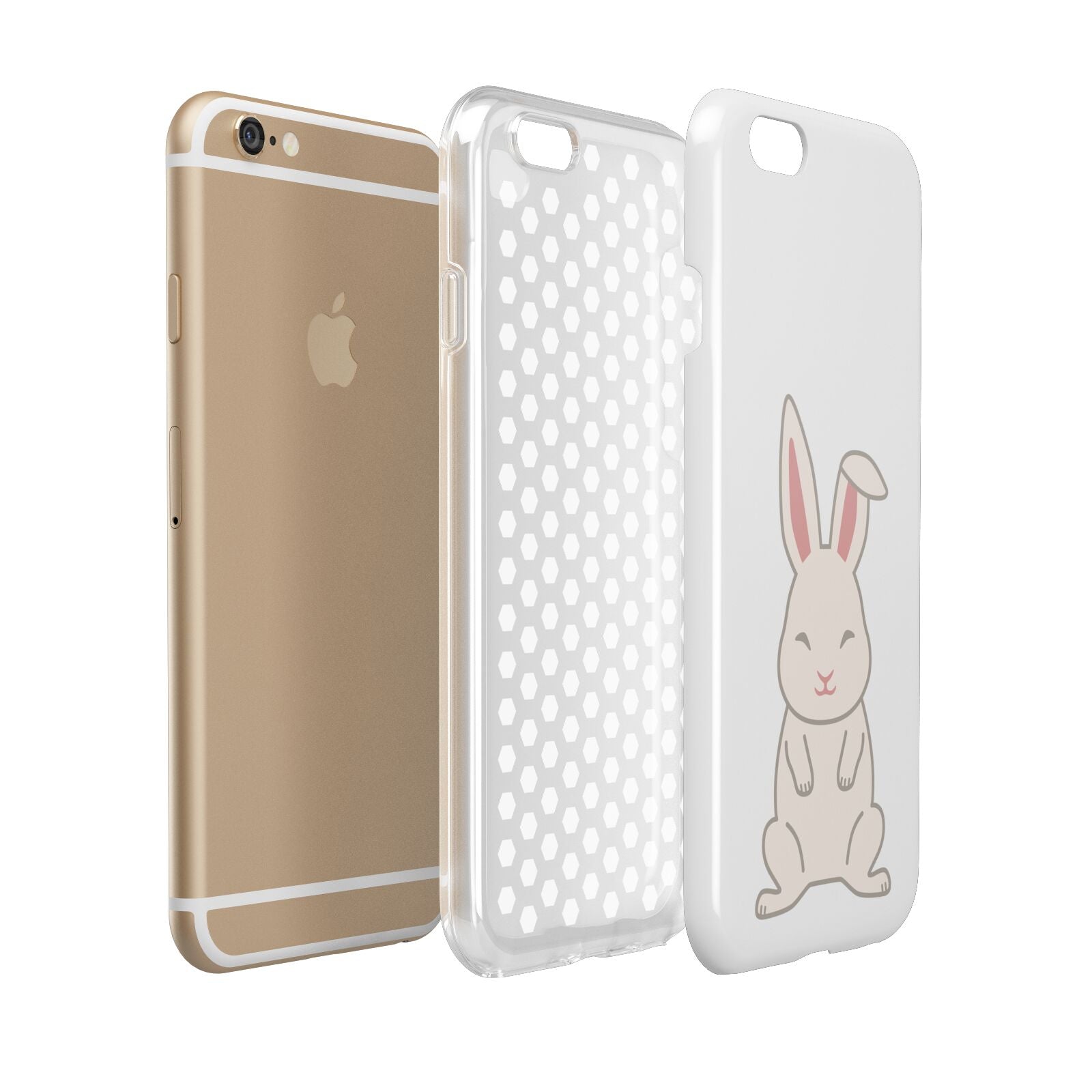 Bunny Apple iPhone 6 3D Tough Case Expanded view