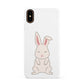 Bunny Apple iPhone XS 3D Snap Case
