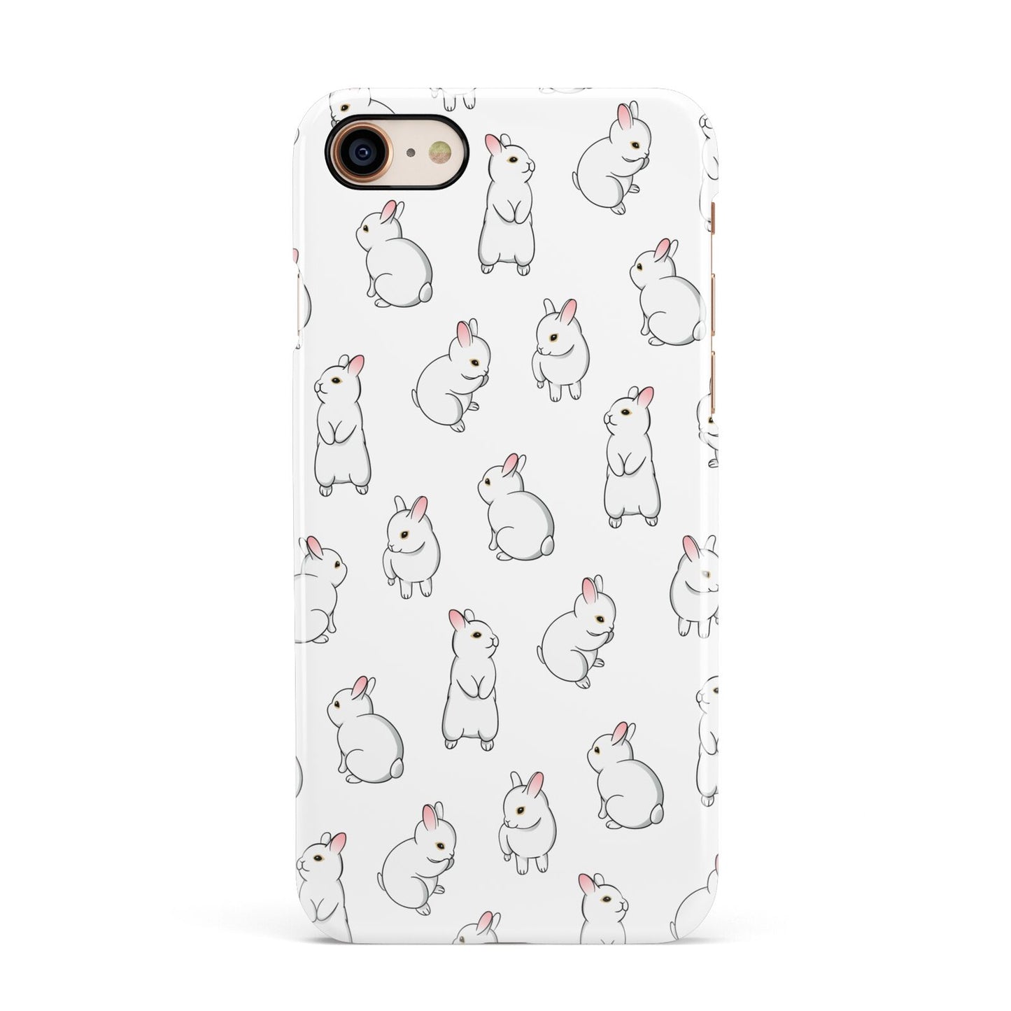 Bunny Rabbit Apple iPhone 7 8 3D Snap Case