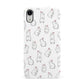 Bunny Rabbit Apple iPhone XR White 3D Snap Case