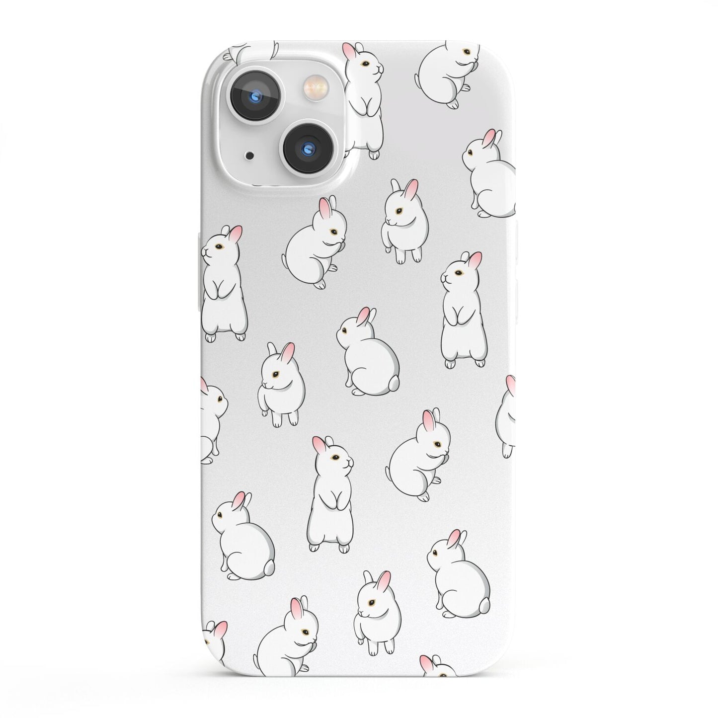 Bunny Rabbit iPhone 13 Full Wrap 3D Snap Case