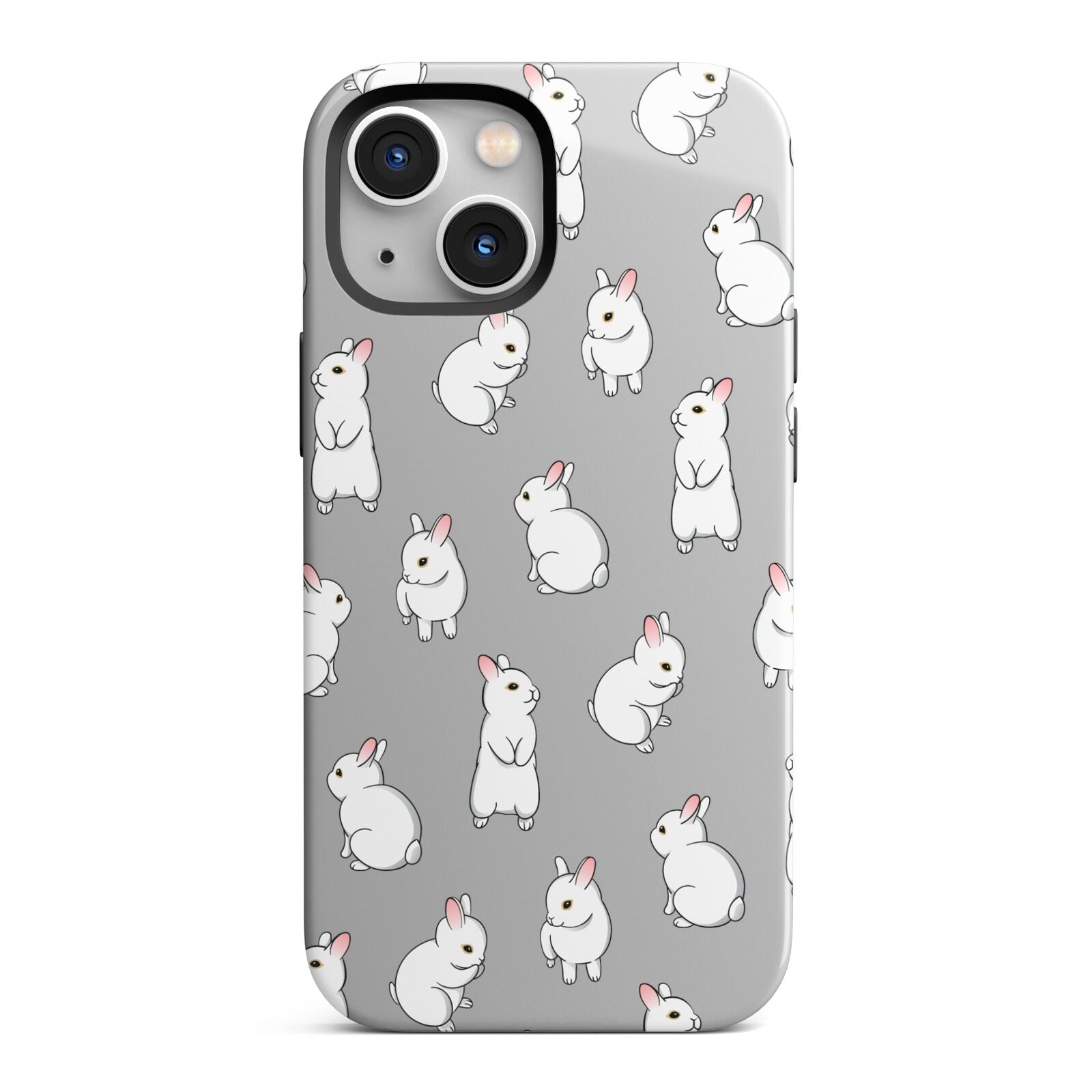 Bunny Rabbit iPhone 13 Mini Full Wrap 3D Tough Case