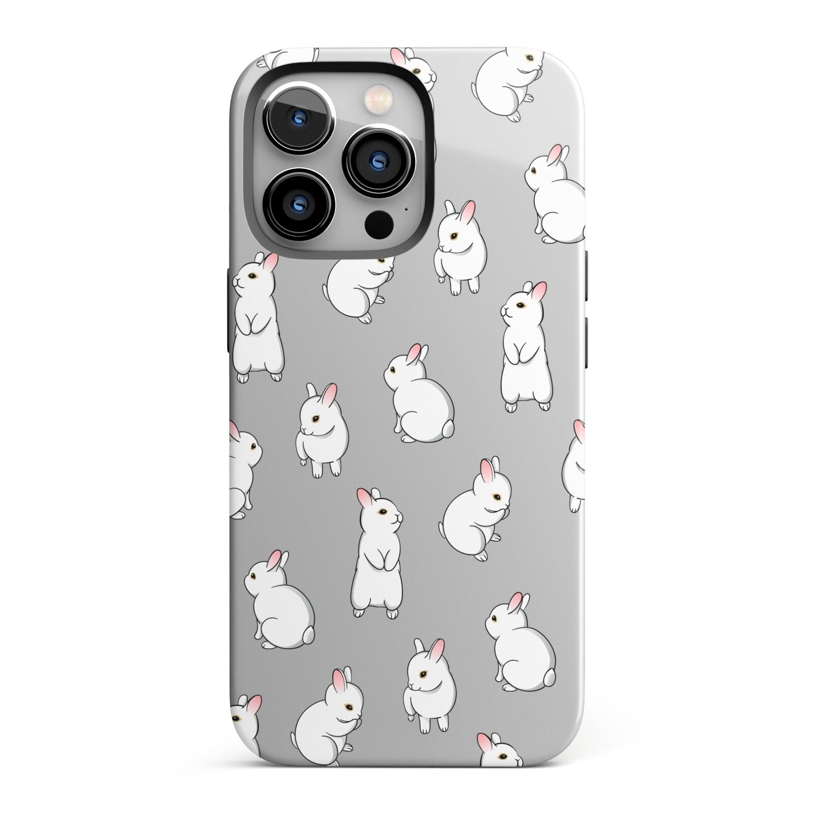 Bunny Rabbit iPhone 13 Pro Full Wrap 3D Tough Case